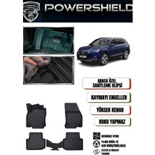 POWERSHIELD  Seat Tarraco 2018 ve Sonrası Uyumlu Araca Özel Premium 5D Havuzlu Oto Paspas Takımı