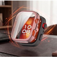 bbtech Huawei Watch Fit 5 Pro Ekran Koruyuculu Silikon Kasa Koruyucu Tam Kaplama Darbe Önleyici Kılıf