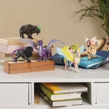 Hype Store Schleich Bayala 70789 Uçan Peri Parıltılı Baykuş Oyun Seti - Büyüleyici Peri ve Baykuş Figürü, Fantezi Dolu Baykuş ve Elf Oyun Seti, 5 Yaşından Itibaren Figür Seti