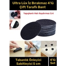 Empressco Premium Ultra Lüx Iz Bırakmaz 4'lü Halı Kilim Koltuk Nevresim Örtüsü Kaydırmaz Çift Taraflı Bant