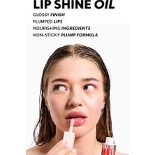 Hype Store Cream Co. Dudak Parlatıcısı Nemlendirici Besleyici Lip Oil Gloss, Dudak Yağı, Ahududu Aromalı, E Vitamini