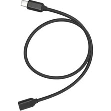 Hype Store 1 Metre Type-C Uzatma Kablo 100 cm USB C Erkek - Dişi Uzatma Kablosu Pd Güç Konektörü Uzatma Kablosu Tip C Uzatma Kablo ZR73