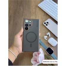 Hype Store Mat Sert Klein Kılıf Siyah  Galaxy S23 Ultra ile Uyumlu