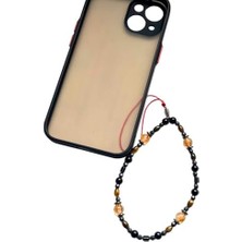 Hype Store Sitrin Doğal Taş Telefon Charm – Hematit Detaylı Kırmızı Ipli El Yapımı Telefon Askısı | iPhone ve Tüm Telefonlarla Uyumlu | Hediye Kutulu Telefon Süsü - 22-24 cm - Sevgiliye Hediye
