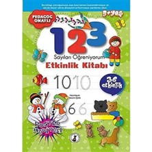 Hype Store 1, 2, 3 Sayıları Öğreniyorum: Etkinlik Kitabı (Poster Hediyeli)