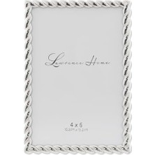 Hype Store 710046 Silver Metal Rope Picture Frame, 10CM By 15CM