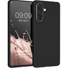 Hype Store Matte Silicone  Galaxy A36 Kılıf Siyah [galaxy A36 ile Uyumlu Kılıf - Siyah]