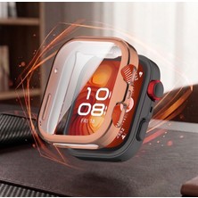 bbtech Huawei Watch Fit 5 Pro Ekran Koruyuculu Silikon Kasa Koruyucu Tam Kaplama Darbe Önleyici Kılıf