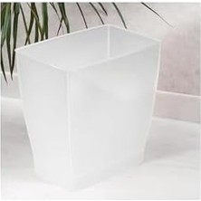 Hype Store Idesign 64720EU Spa Rechteckiger Mülleimer, 11 Liter, Mattiert