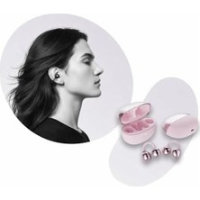 Hype Store Mioji Air Buds 2 Kablosuz 5.4 Ios Android Windows Pc ve Tüm Telefonlar ile Uyumlu Bluetooth Kulaklık - Pembe