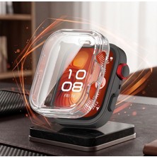 bbtech Huawei Watch Fit 5 Pro Ekran Koruyuculu Silikon Kasa Koruyucu Tam Kaplama Darbe Önleyici Kılıf