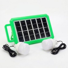 Hype Store 2 Ampullü Solar Panelli Powerbank Özellikli Kamp Işığı Seti – Güneş Enerjili LED Kamp Aydınlatma Sistemi, Taşınabilir Şarjlı Çadır Lambası, Outdoor Acil Durum Işığı