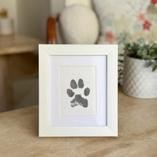 Hype Store Tekli Evcil Hayvan Pati Izi ve Fotoğraf Çerçevesi - Kedi Köpek ve Kuş ile Uyumlu - Sadece Çerçeve