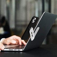 Hype Store Cep Telefonu Için Mıknatıslı Telefon Standı Çoklu Ekran Yan Desteği Ayarlanabilir Telefon Tutacağı Dizüstü Bilgisayar Uzatma Manyetik Telefon Montaj Braketi