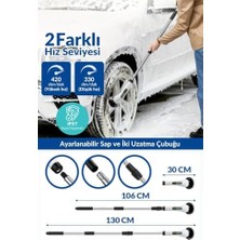 Hype Store Elektrikli Temizlik Fırçası, Şarjlı Temizlik Fırçası 7 Adet Farklı Başlık Ile, Mutfak ve Banyolarda Birçok Temizlik Görevi Için, Küvet, Duş, Fayans ve Zemin Için Temizlik Malzemeleri