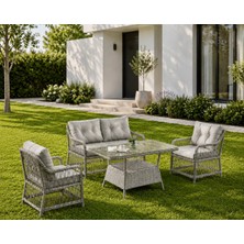 Evdesa Bredam Rattan Balkon Bahçe Takımı