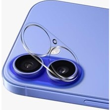Hype Store Apple iPhone 16 Uyumlu Kamera Lensi Şeffaf Koruma Camı