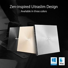 Asus ZENDRIVE-U8M SDRW-08U8M-U Harici Ultra Ince DVD Yazıcı, M-Disc, USB Type-C, Siyah