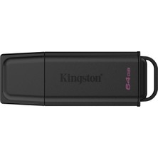 Kingston DTXG2-64GB 64GB Portable USB 3.2 Gen 1 Datatraveler Exodia Black Flash Bellek (Kdo)