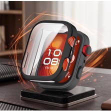 bbtech Huawei Watch Fit 5 Pro Ekran Koruyuculu Silikon Kasa Koruyucu Tam Kaplama Darbe Önleyici Kılıf