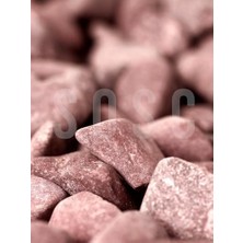 Hype Store Bordo Çakıl Taşı Dolomit Taşı Bahçe Süsü Akvaryum Taşı Dere Çakıl Taşı 2-3 cm 1 kg