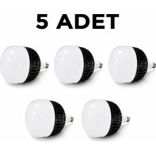 Uzman Dörtler - Ledx 100W Torch Ampul (Alüminyum Soğutuculu) 6500K Beyaz 5 Adet