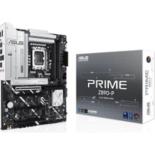 Asus Prime Z890-P 8400MHZ Oc Ddr5 Soket 1851 M.2 HDMI Dp Atx Anakart (Kdo)