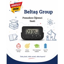 Beltaş Group Kronometreli Ders Çalışma Pomodoro Öğrenci Saati Kronometre