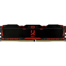 Goodram 8gb 3200MHZ Ddr4 CL22 1.1V IR-X3200D464L16SA-8G Soğutuculu Kutulu Pc Bellek (Kdo)