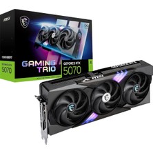 Msi Geforce RTX5070 12G Gaming Trio Oc 12GB Gdrr7 192B DX12 Pcıe 5.0 X16 (3xdp 1xhdmı) Ekran Kartı (Kdo)