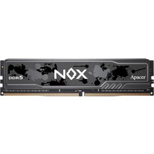 Kingston Apacer Nox 32GB 2X16GB 6000MHZ CL38 Ddr5 (AH5U32G60C622MBAA-2) Gaming Pc Ram Kit (Kdo)