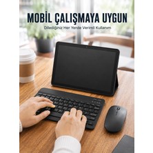 Armüz Bluetooth Klavyeli Android Tablet Seti Sım Kart Destekli Kablosuz Mouse ve Mobil Çalışma Deneyimi