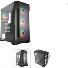 Gamebooster Falcon GB-A750B 750W 80+ Bronze USB 3.0 Mesh Argb Atx Mid Tower Gaming Kasa (Kdo)