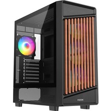 Fazeon F19 750W 80PLUS Bronze 4X120MM Argb Fanlı Atx Siyah Bilgisayar Kasası (Kdo)