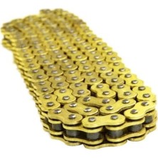 Empressco CBF150,CB125E,CB125F,CBR125 R Uyumlu Teker Zinciri 428 /128 Bakla Oringli Gold Zincir
