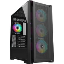 Frisby FC-9445G Dynamıc Gaming Kasa, Rgb FAN(850W 80+Bronze) (Kdo)