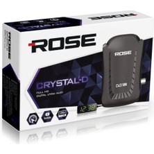 Rose Crystal-D Mini Hd Uydu Alıcısı (Display Göz)