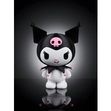 Demirhan3D 😈💜 Kuromi Sanrio Figürü – 13 cm Pla Dekoratif Koleksiyon Figürü | Sevimli Anime Masaüstü Dekoru | Harika Hediye 🎁