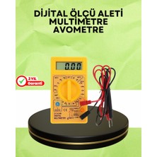 Die Grup Profesyonel Dijital Multimetre Volt Amper Direnç Ölçümü