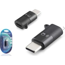Nodar Hadron HDX1085 Type-C Lightning Kulaklık Mikrofon Ses Adaptörü Siyah (Kdo)