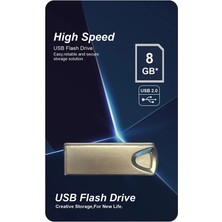 OEM Elba 8gb Metal 2.0 USB Flash Bellek (Kdo)
