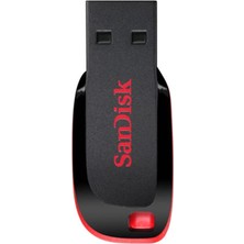 Sandisk SDCZ50-016G-B35 16GB Cruzer Blade Siyah 2.0 USB Flash Bellek (Kdo)