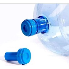 Vakia Şarjlı Su Pompası / Su Sebili Uyumlu Su Dökülmesini Engelliyen Yaylı Non-Spill Damacana Kapağı