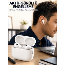 Armüz Aktif Gürültü Engelleyici Kablosuz Bluetooth Kulaklık – Şarj Kutulu, Uzun Ömürlü Yeni Nesil