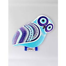 Mundy Polyester Kabartmalı Erikli Temalı Magnet 5,5 x 9 cm  Dekoratif Hediyelik Buzdolabı Süsü  (KOD:1605)