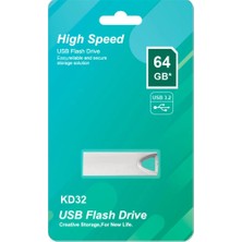OEM Elba 64GB Metal 3.2 USB Flash Bellek (Kdo)