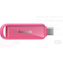 Sandisk SDIXS0N-256G-GN6NG 256GB Phone Drive With USB-C-128GB (Seastar Pink) Flash Bellek (Kdo)