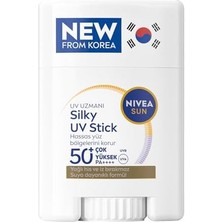 Sun SPF50+ Yüksek Güneş Korumalı Kore Stick Yüz Güneş Kremi 15 Gr,hassas Yüz Bölgeleri,kokusuz Formül,makyaj Altına Uygulanabilir,cep Boy