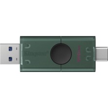 Kingston DTDEG2-128GB 128GB Usb-A + Usb-C 3.2 Gen 1 Datatraveler Duog2 Flash Bellek (Kdo)