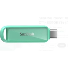 Sandisk SDIXS0N-256G-GN6NQ 256GB Phone Drive With USB-C-128GB (Seafoam Green) Flash Bellek (Kdo)
